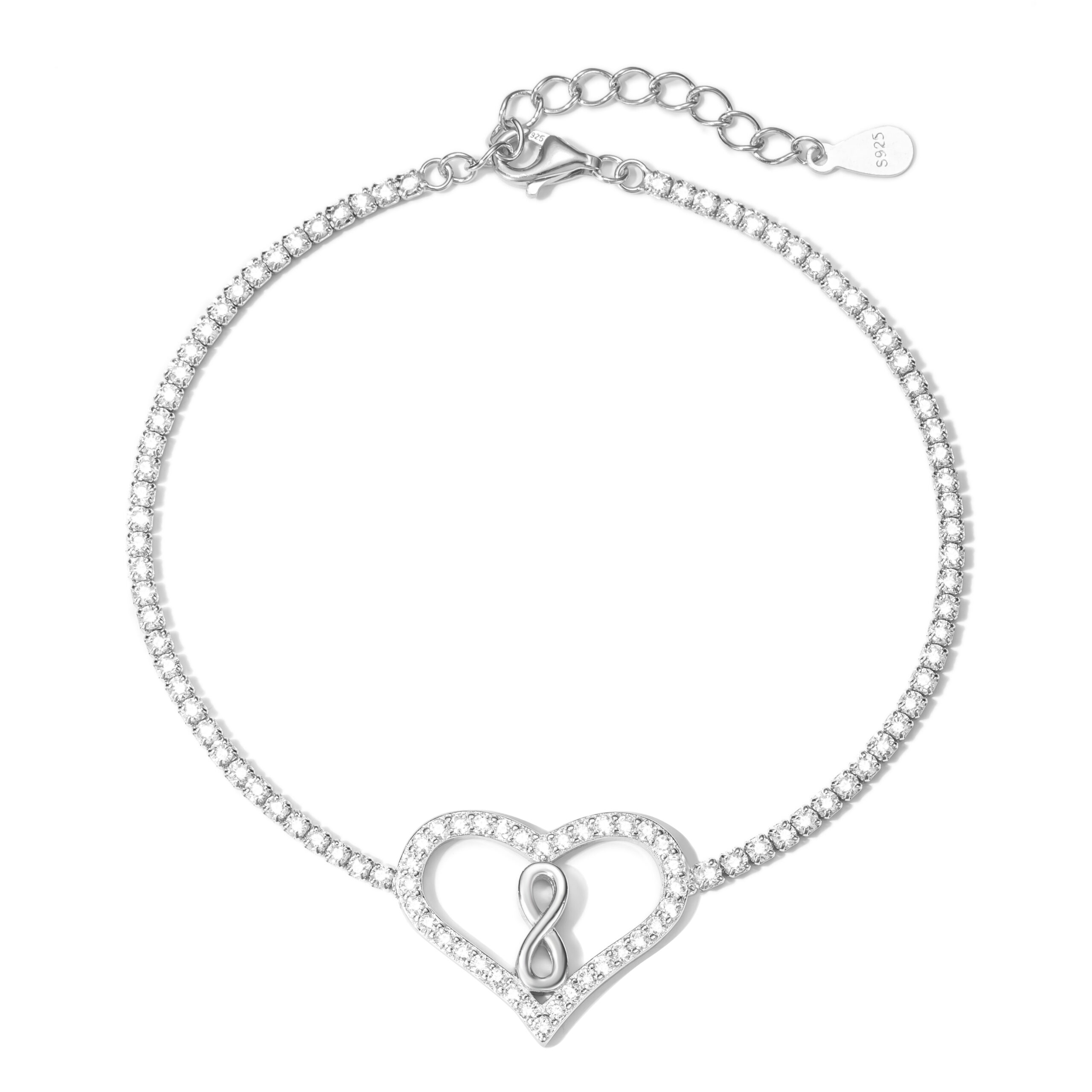 Bracelet Cœur á l’infini