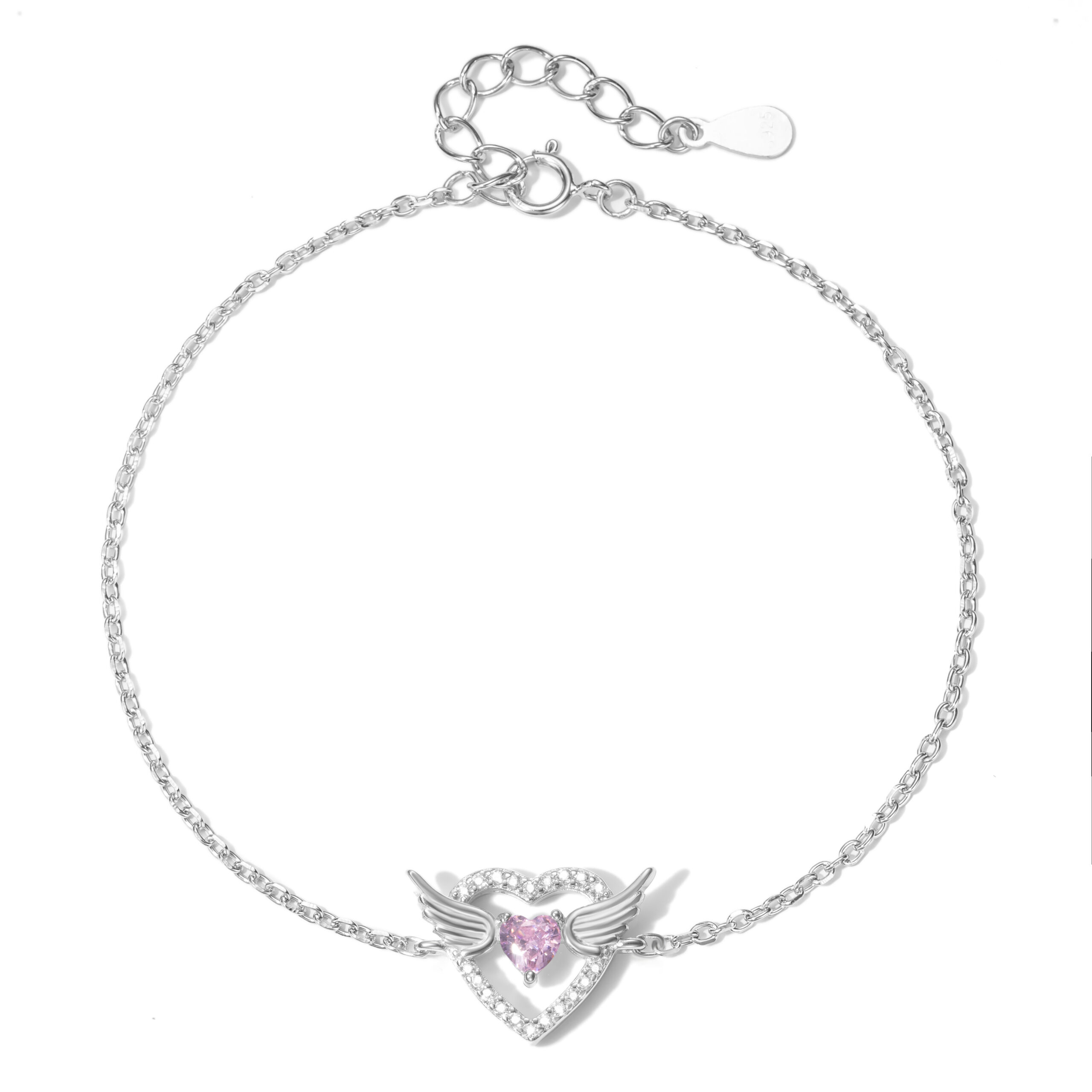 Bracelet Cœur Ailé