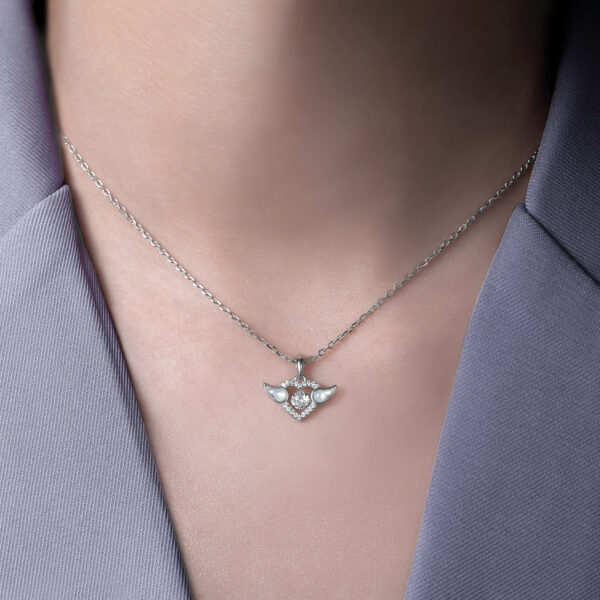 Collier Cœur Ailé – Image 2
