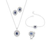 Ensemble Fleur Saphir