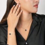 Ensemble Parure Trèfle Noir – Image 2