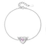 Bracelet Cœur Ailé