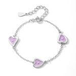 Bracelet Cœurs coloré