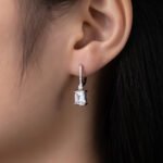 Boucles d’oreilles Émeraude Lumière – Image 2