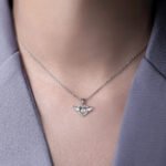 Collier Cœur Ailé – Image 2