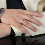 ANNEAU ARGENT 925 – CISELÉ GRAVURE DIAMANT | BAGUE FINE HOMME