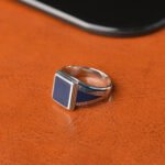 Chevalière en Argent 925 à Motif Frise Grecque et Torsade