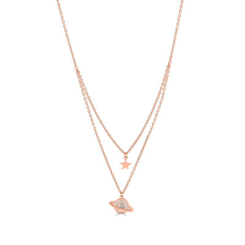 Collier en argent avec pendentif étoile